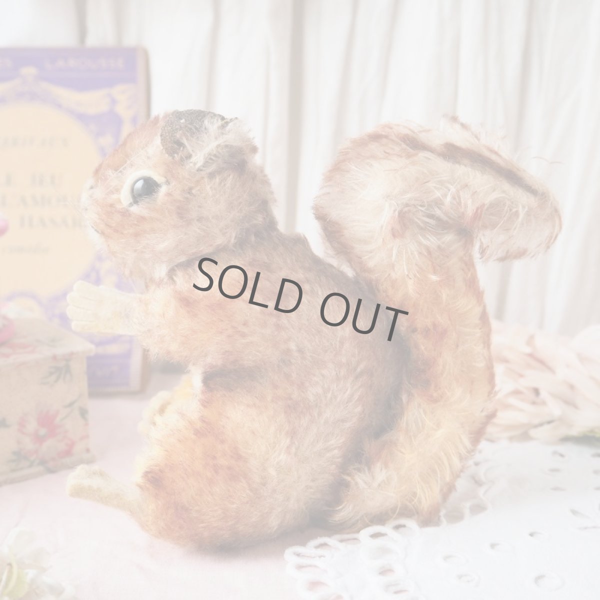 画像4: ドイツ製シュタイフ社のリスの縫いぐるみ (4)