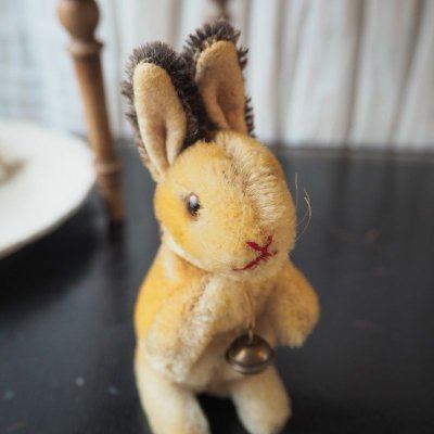 画像1: シュタイフ社小さなウサギ／鈴付き
