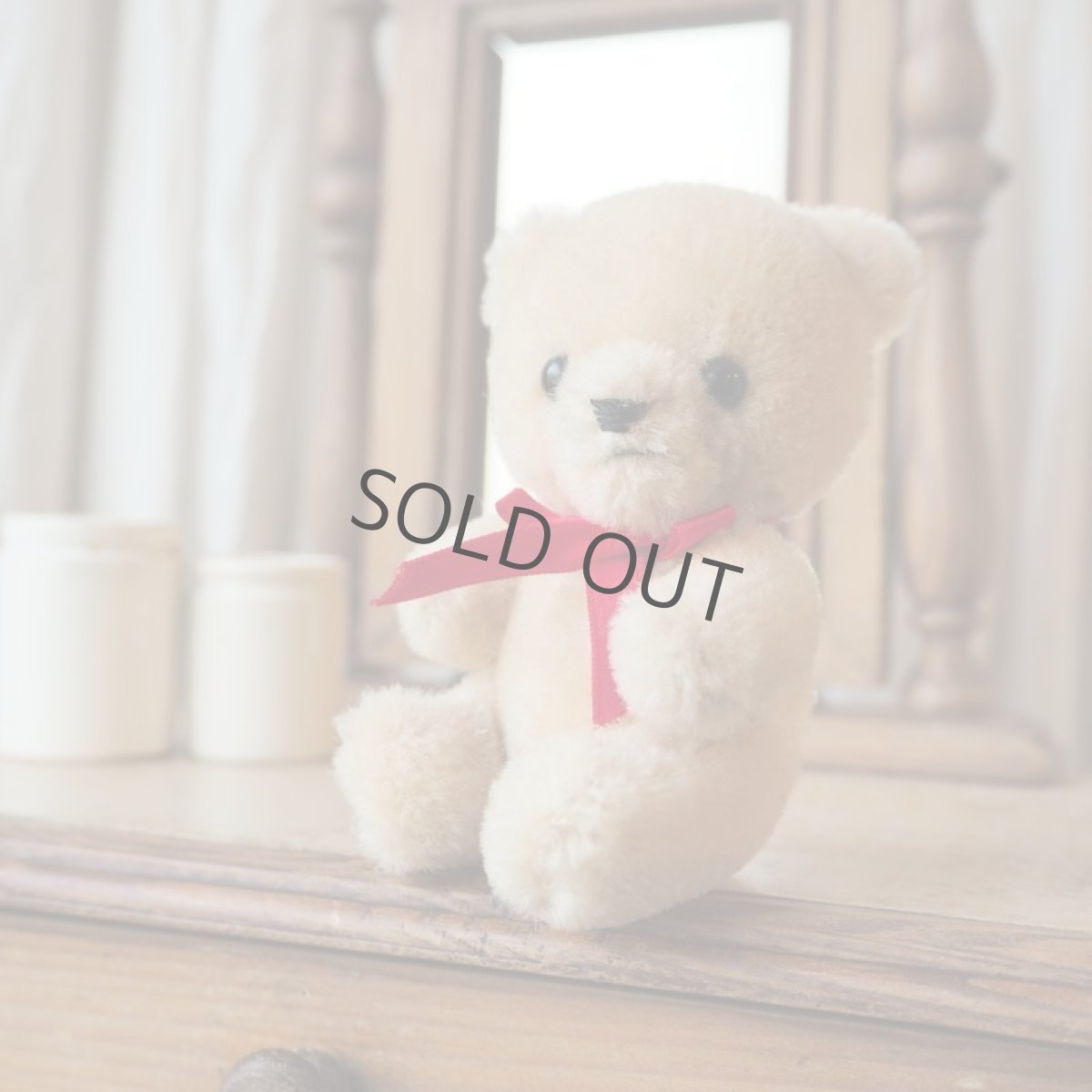 画像12: 小さなテディベア/クリームベージュ色 (12)