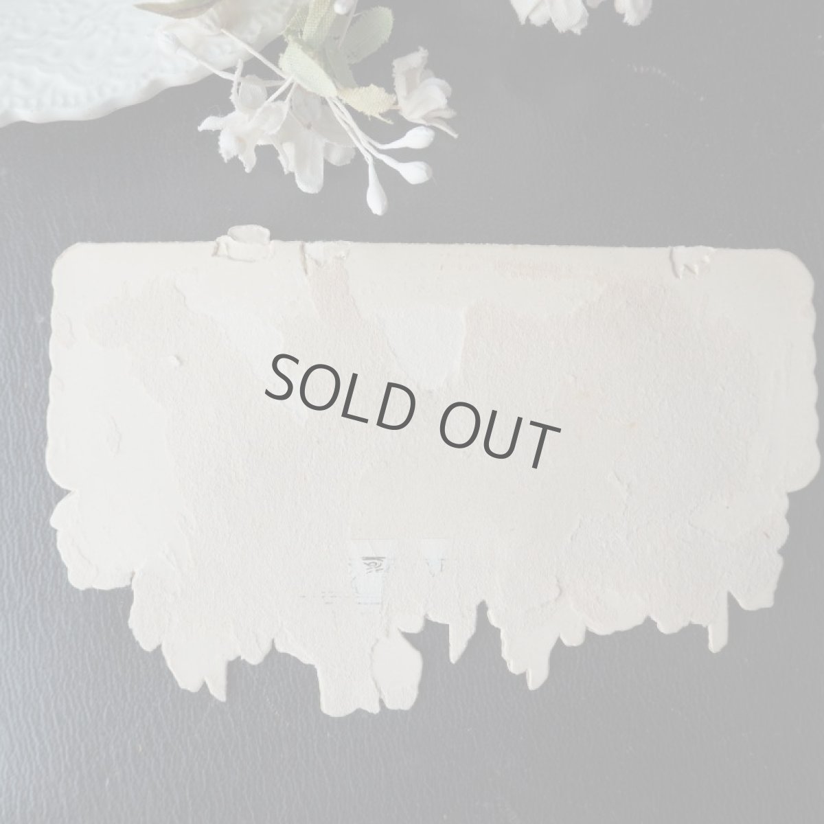 画像5: パンジーと少女の絵柄のカード (5)