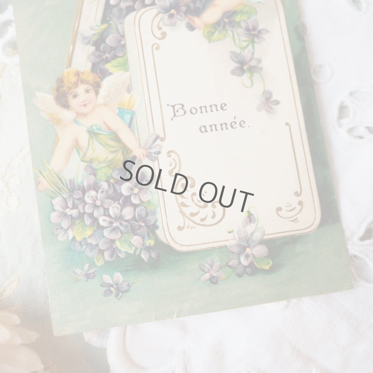 画像3: 天使とスミレのカード (3)