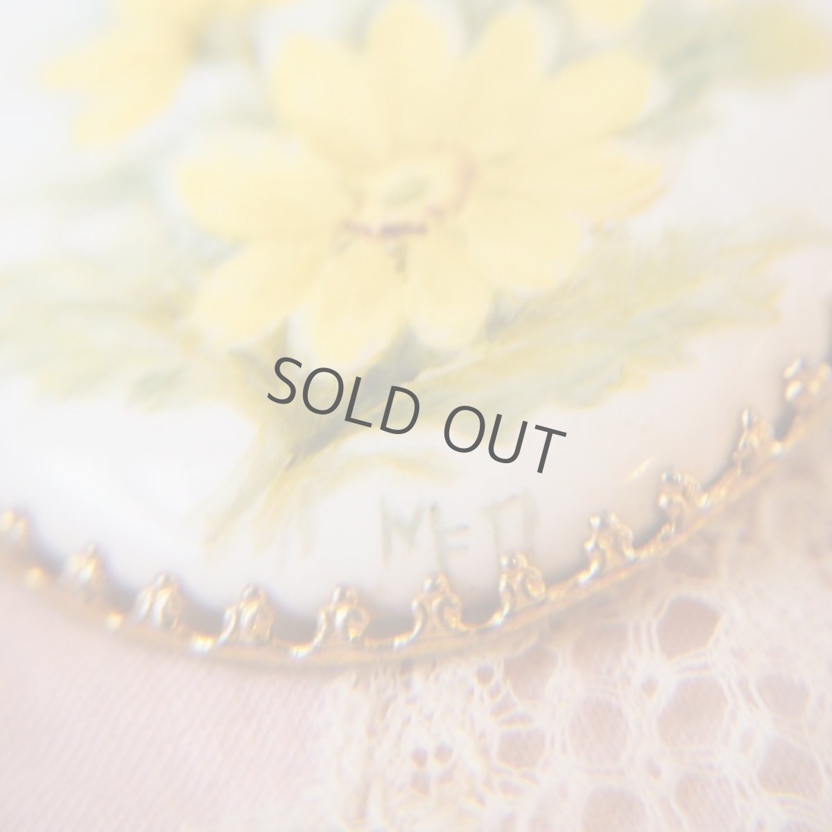 画像3: 陶器のブローチ、マリーゴールド (3)