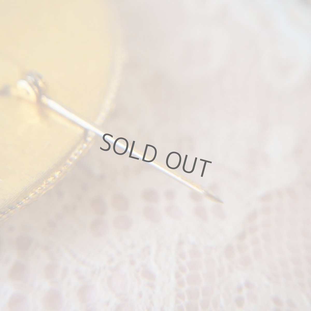 画像7: 陶器のブローチ、マリーゴールド (7)