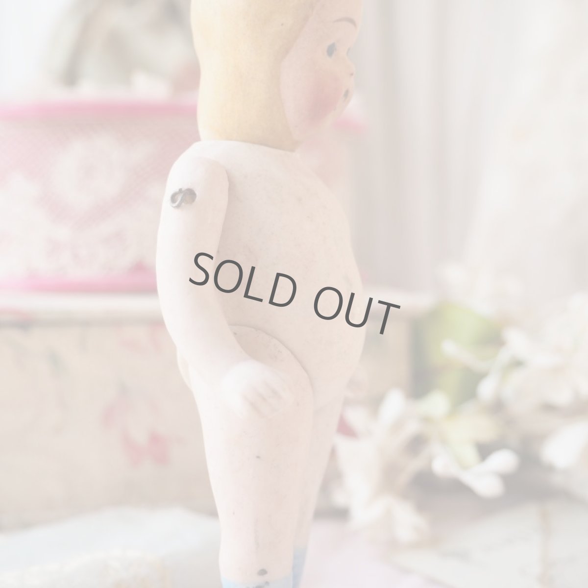 画像16: イースターバニーの着ぐるみビスクドール (16)