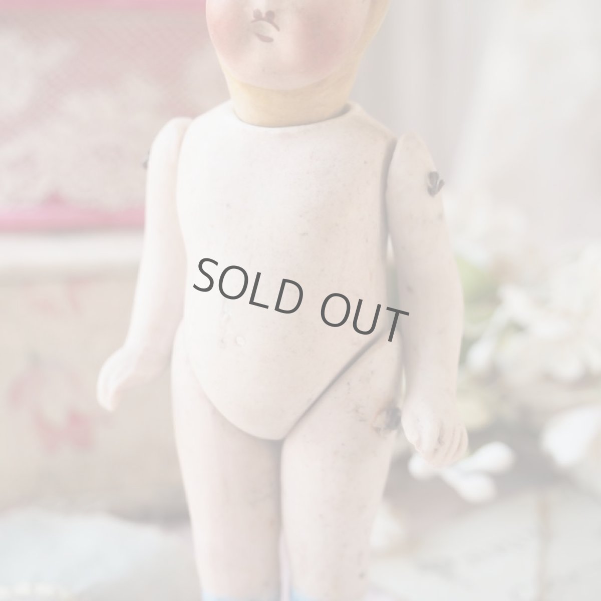 画像3: イースターバニーの着ぐるみビスクドール (3)