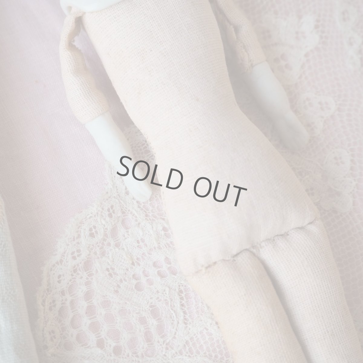 画像4: チャイナヘッドビスクドール/レアな未使用品（製造時の難有りセール品） (4)