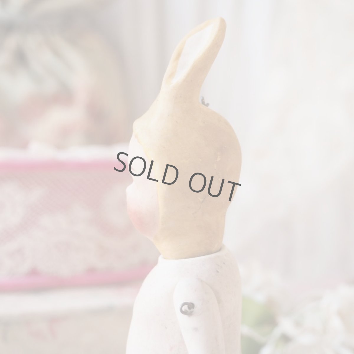 画像7: イースターバニーの着ぐるみビスクドール (7)