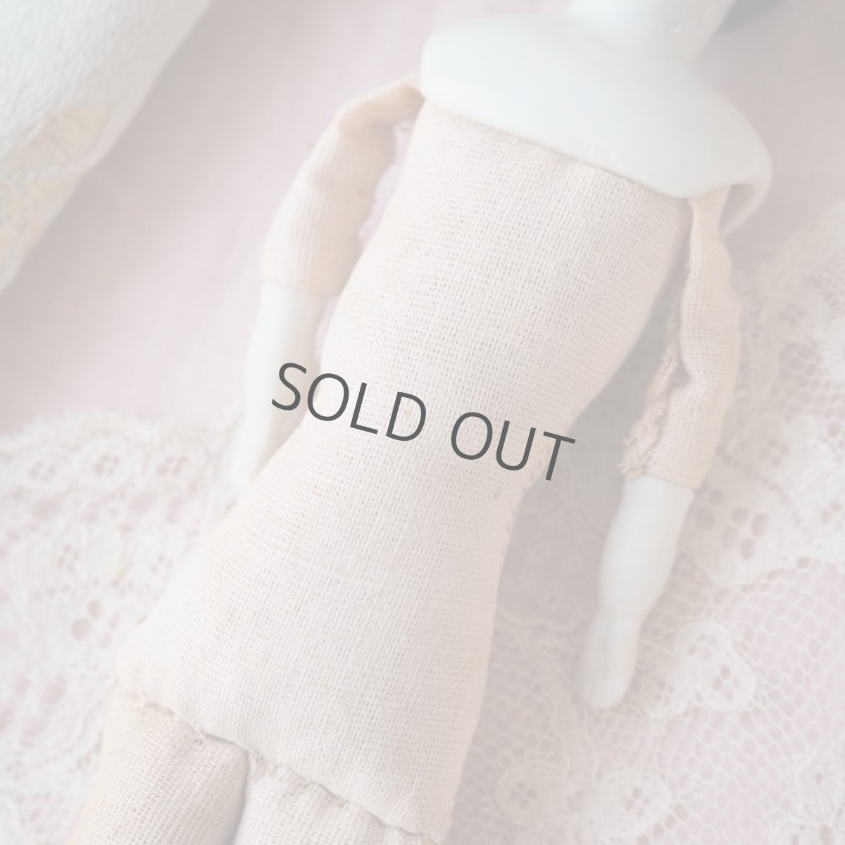 画像3: チャイナヘッドビスクドール/レアな未使用品（製造時の難有りセール品） (3)