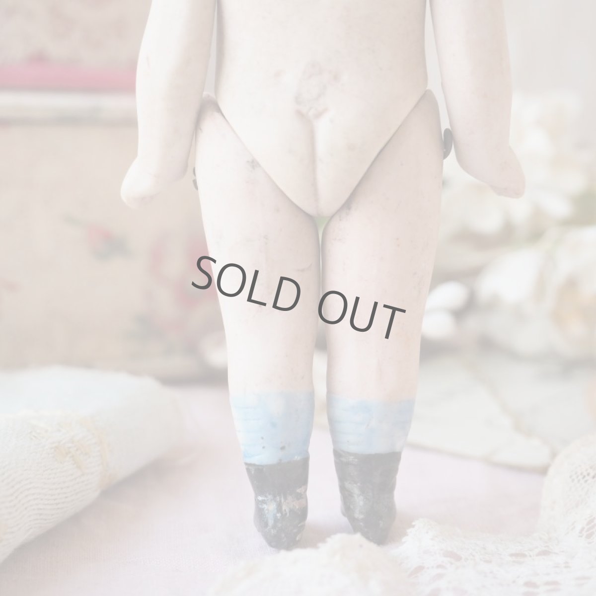 画像10: イースターバニーの着ぐるみビスクドール (10)