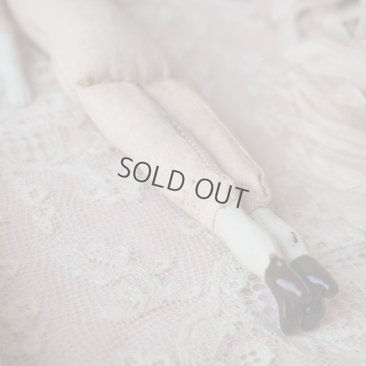 画像8: チャイナヘッドビスクドール/レアな未使用品（製造時の難有りセール品） (8)