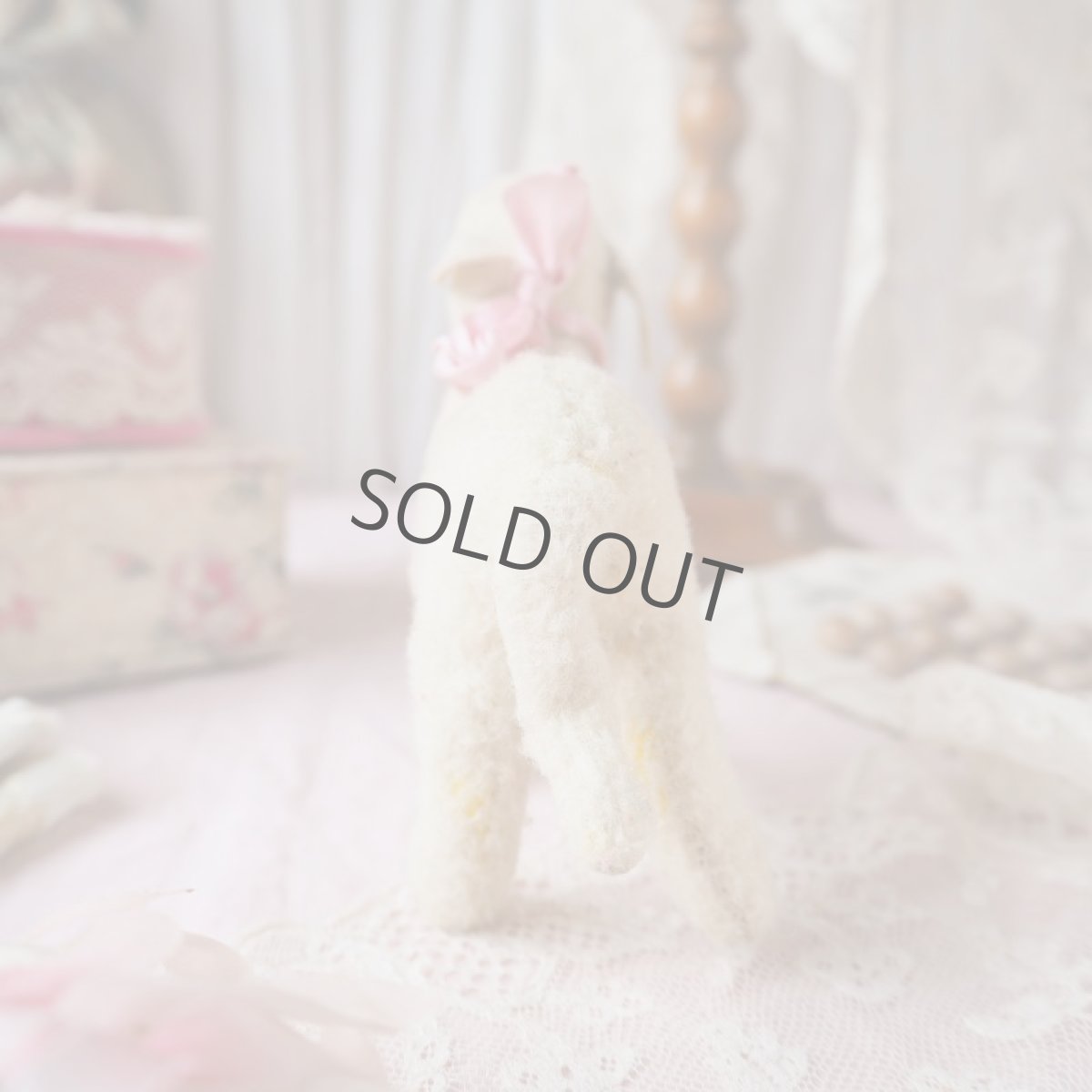 画像3: シュタイフ社ひつじの縫いぐるみ/イヤータグ、鈴付き (3)