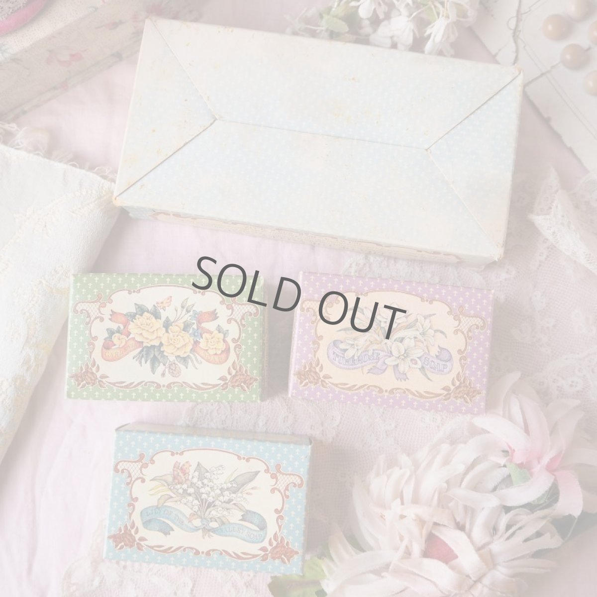 画像13: すずらんのサボン紙箱／石鹸2個と中箱3個付き (13)