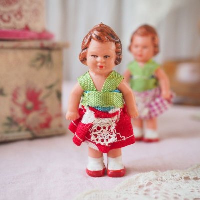 画像1: ドイツ製小さなお人形さん/ARIドール2種類