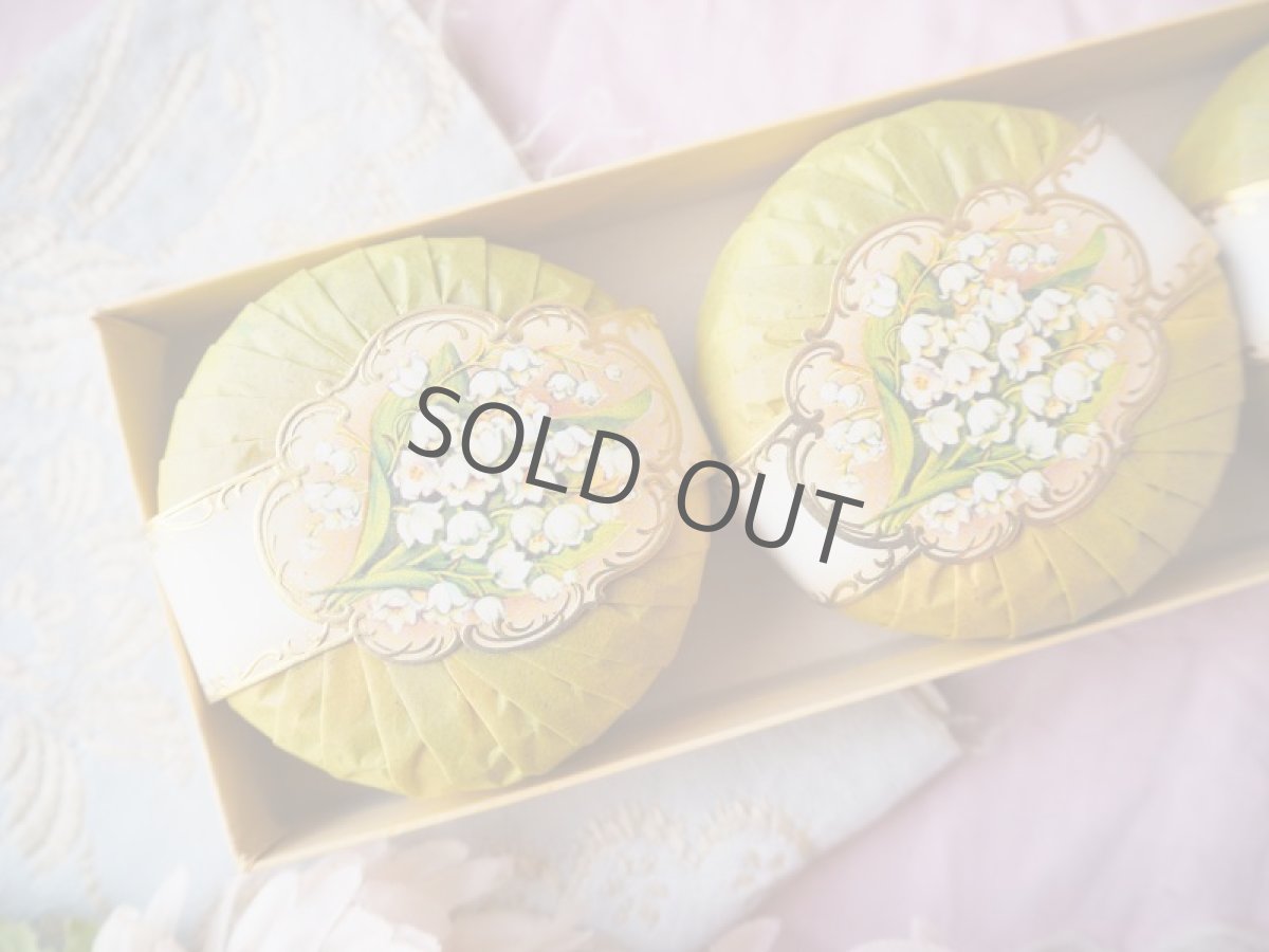 画像6: すずらんの絵柄ラベル付き石鹸の紙箱 (6)