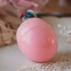 画像4: ピンク色の卵とモールの小鳥/イースターの飾り (4)