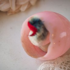 画像8: ピンク色の卵とモールの小鳥/イースターの飾り (8)