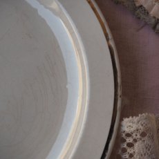 画像6: すずらんの花束の絵柄小皿、パン、ケーキ用/貫入有り (6)