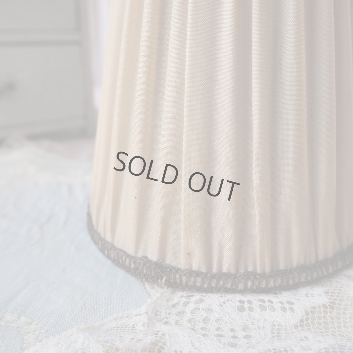 画像6: 小さめランプシェード/ピンクベージュ色 (6)