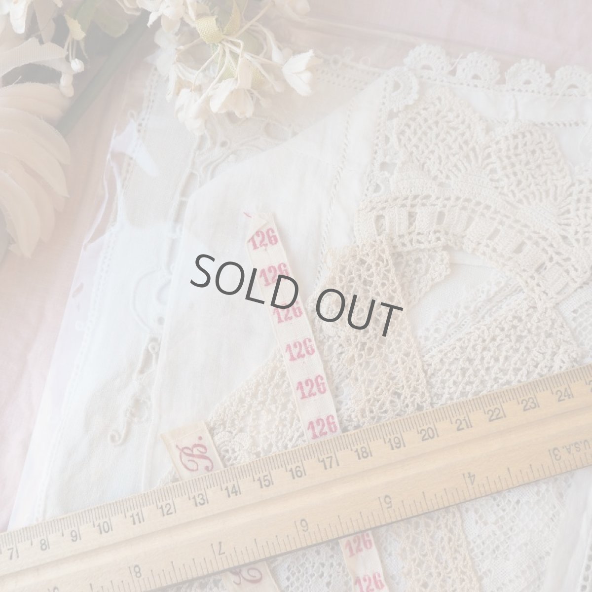 画像2: アンティーク&ヴィンテージレースの素材セット (2)