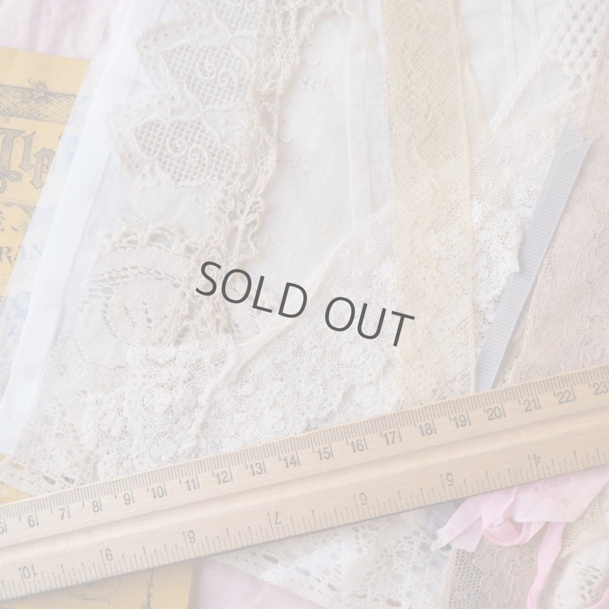 画像4: アンティーク&ヴィンテージレースの素材セット (4)