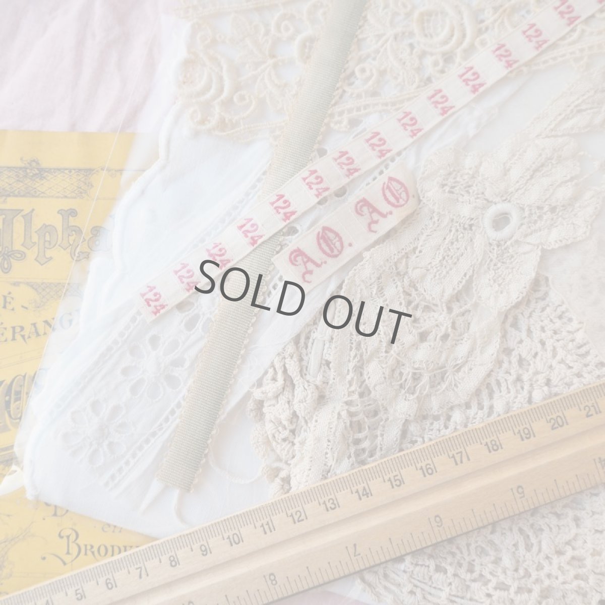 画像4: アンティーク&ヴィンテージレースの素材セット (4)