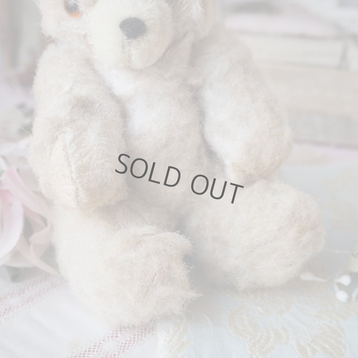 画像4: 白い小さめのテディベア (4)