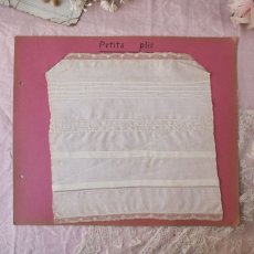 画像11: ピンク色台紙刺繍サンプラー/Petit plis (11)