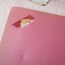 画像9: ピンク色台紙刺繍サンプラー/Petit plis (9)