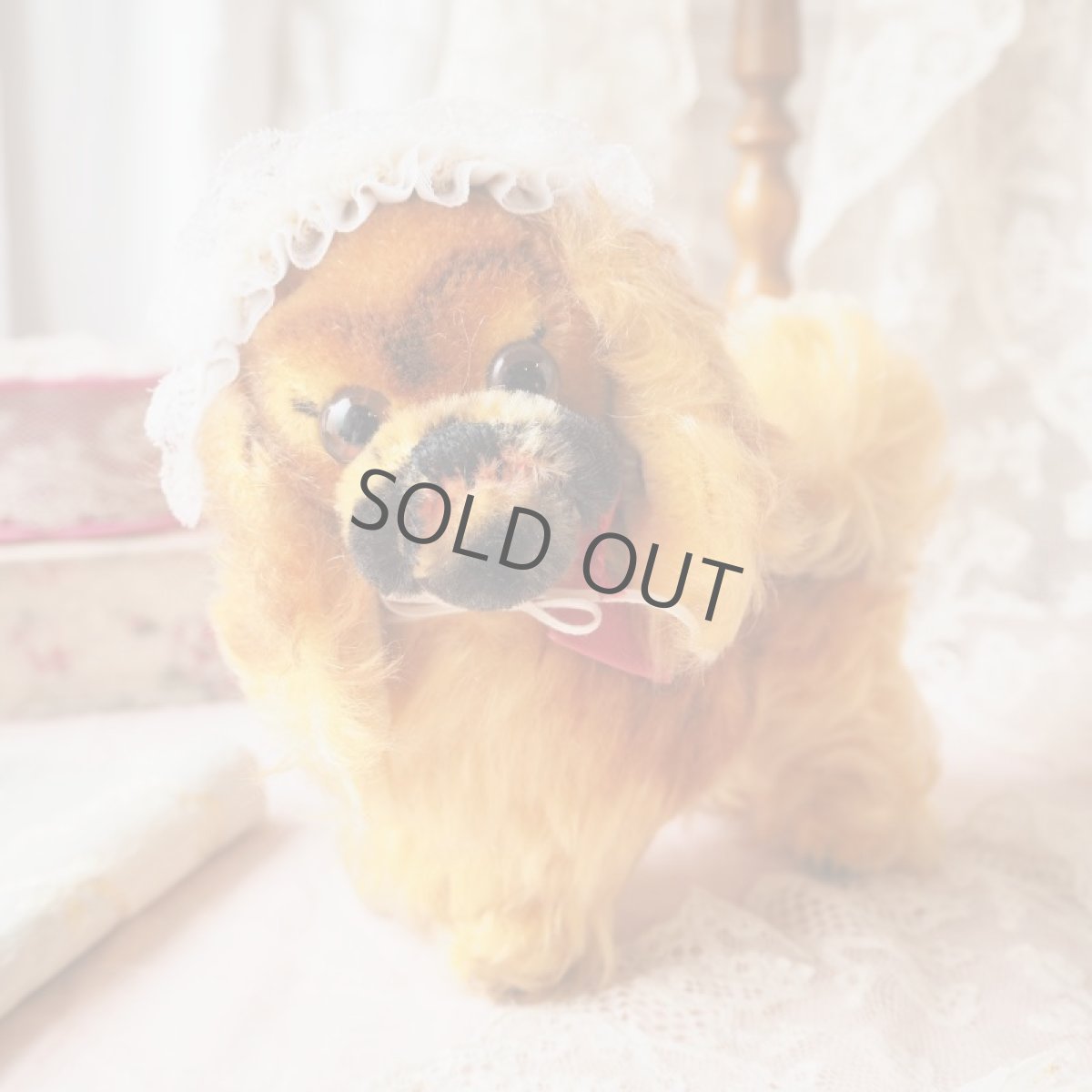 画像11: シュタイフ社製　犬の縫いぐるみ/ペキニーズ (11)