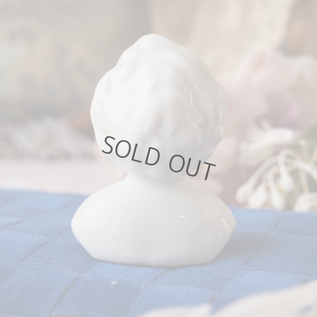 画像3: 白い小さなビスクドールヘッド/チャイナドールヘッド　D4 (3)