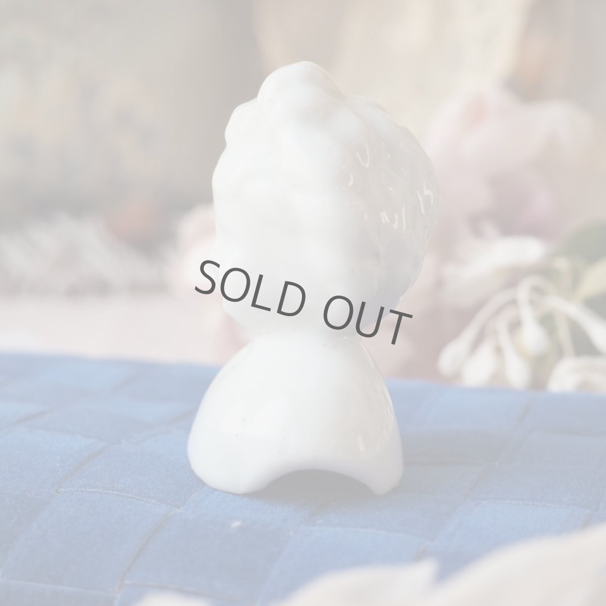 画像2: 白い小さなビスクドールヘッド/チャイナドールヘッド　D4 (2)