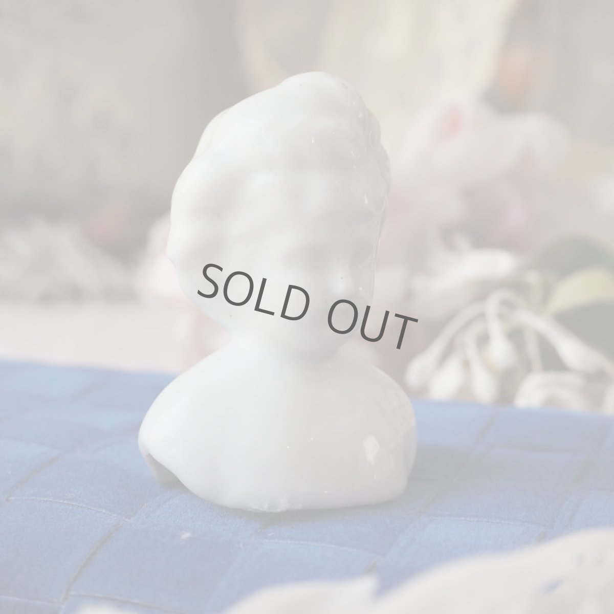 画像6: 白い小さなビスクドールヘッド/チャイナドールヘッド　D4 (6)