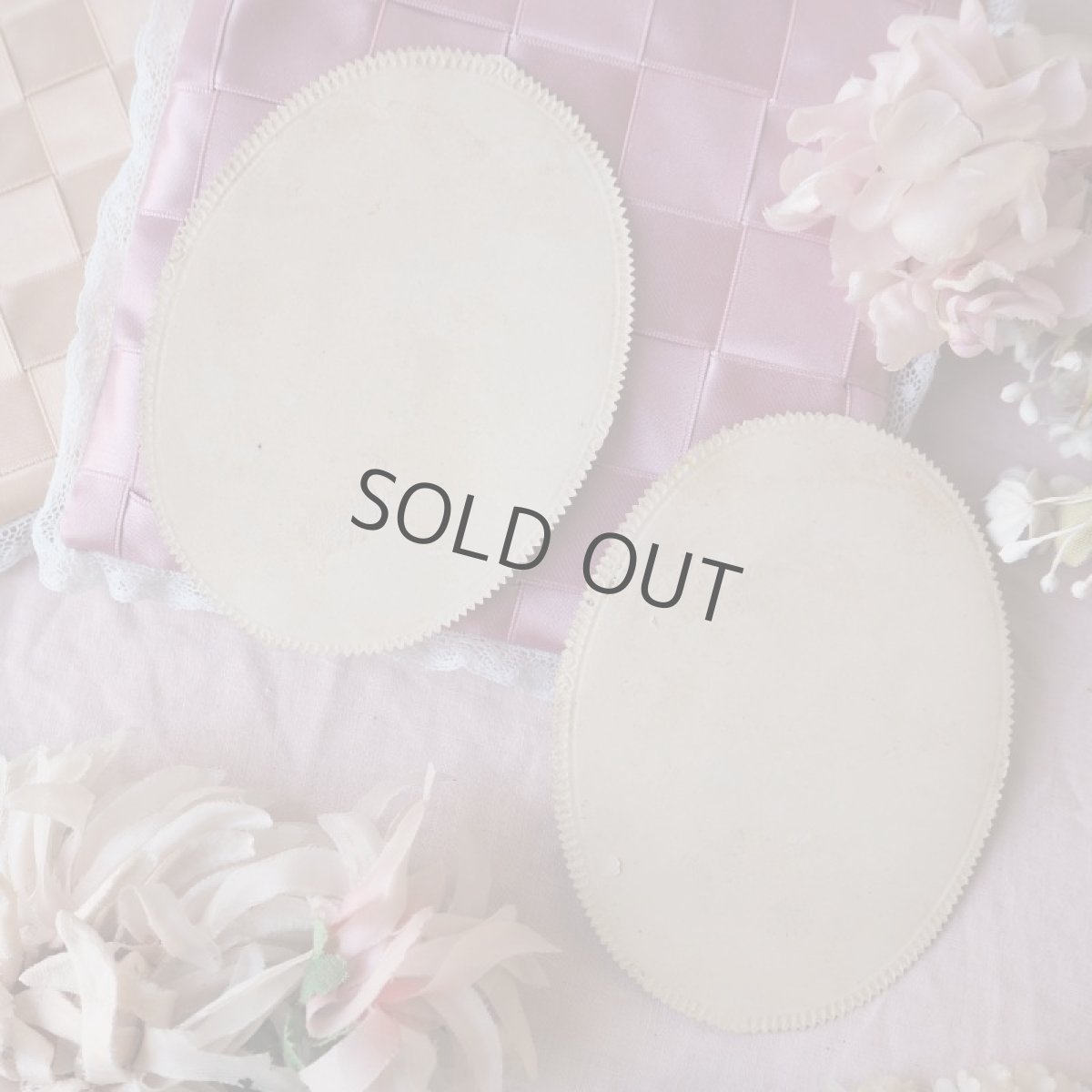 画像4: 楕円形チョコレート宣伝クロモカード/鳥とさくらんぼと少女 (4)