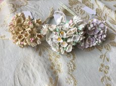 画像5: ［Ｋ様 お問い合わせ商品］　小花の花束(生成り、ホワイト、モーブ、ピンク、パステルピンク&水色) (5)