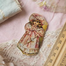 画像7: 極小ミニチュア絵本ペーパードールブックス/Dolly in Town (7)