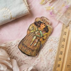 画像2: 極小ミニチュア絵本ペーパードールブックス/Dolly at Home ABC (2)