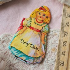 画像6: 極小ミニチュア絵本ペーパードールブックス/Dolly Dear (6)