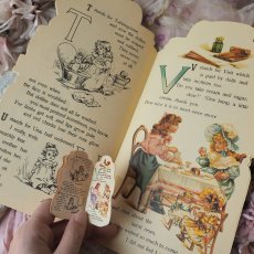 画像5: 極小ミニチュア絵本ペーパードールブックス/Dolly at Home ABC (5)