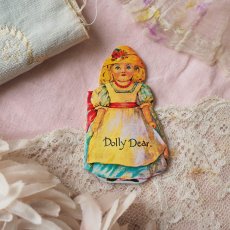 画像2: 極小ミニチュア絵本ペーパードールブックス/Dolly Dear (2)