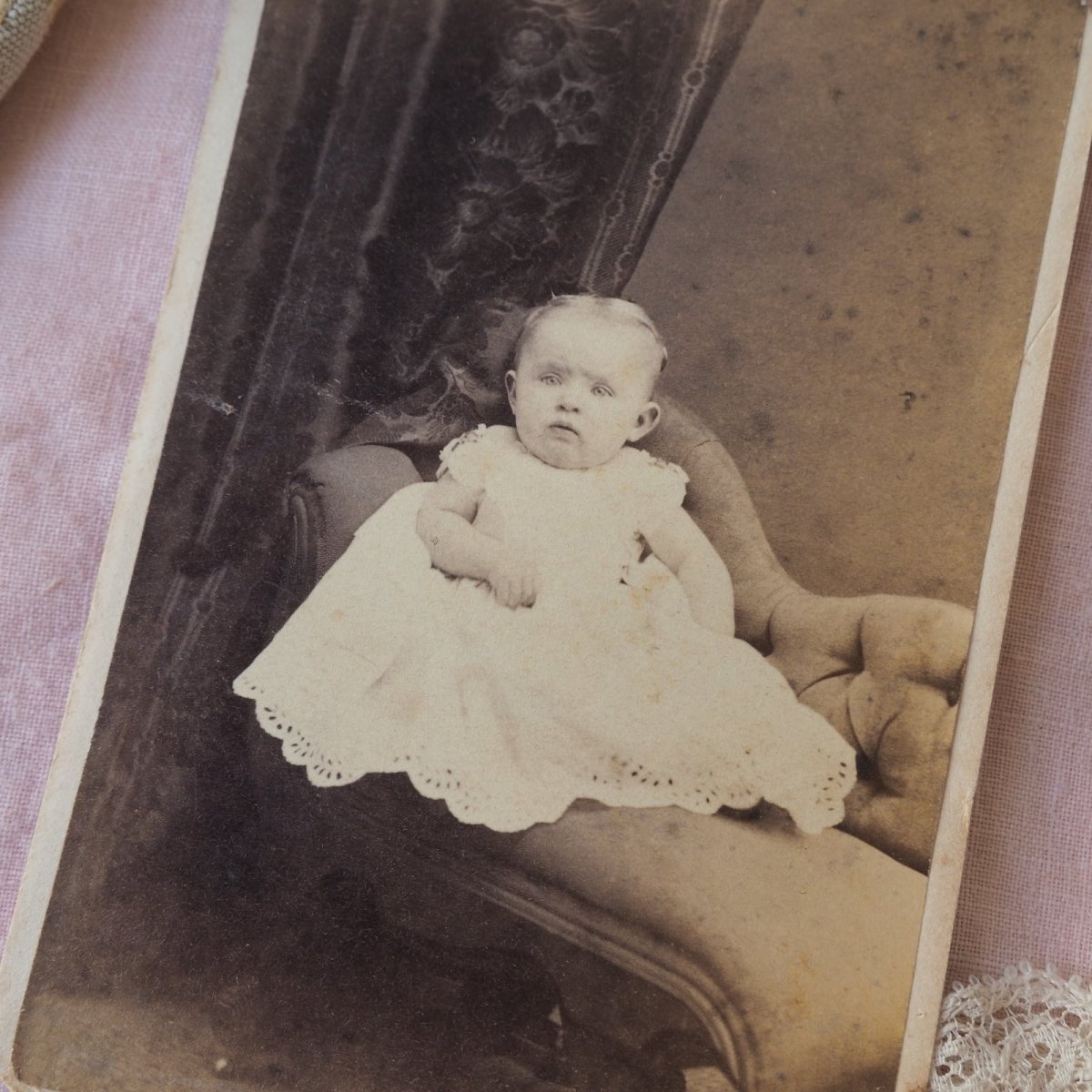 画像2: ベビーモノクロ写真フォトカード (2)