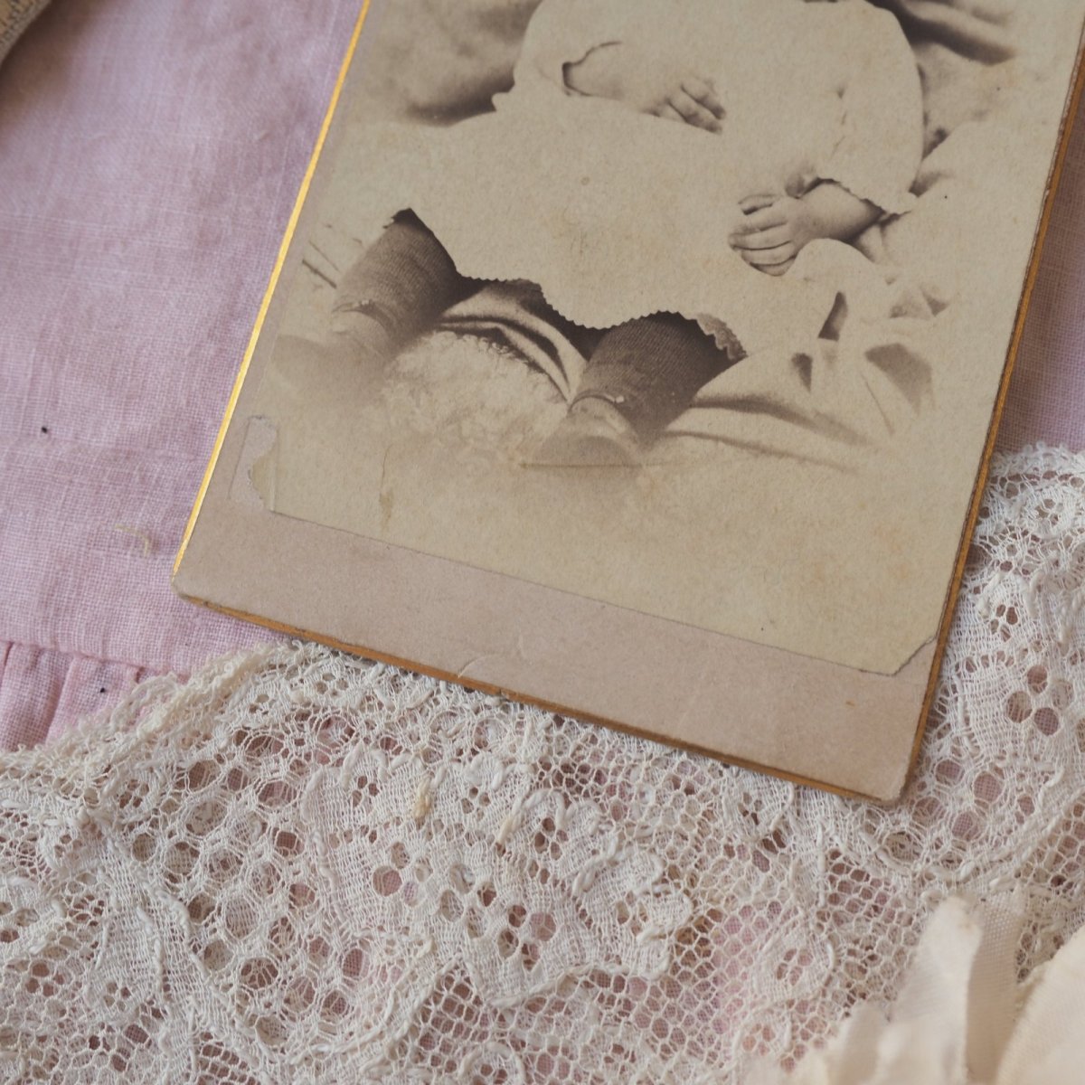 画像3: ベビー白黒写真フォトカード (3)