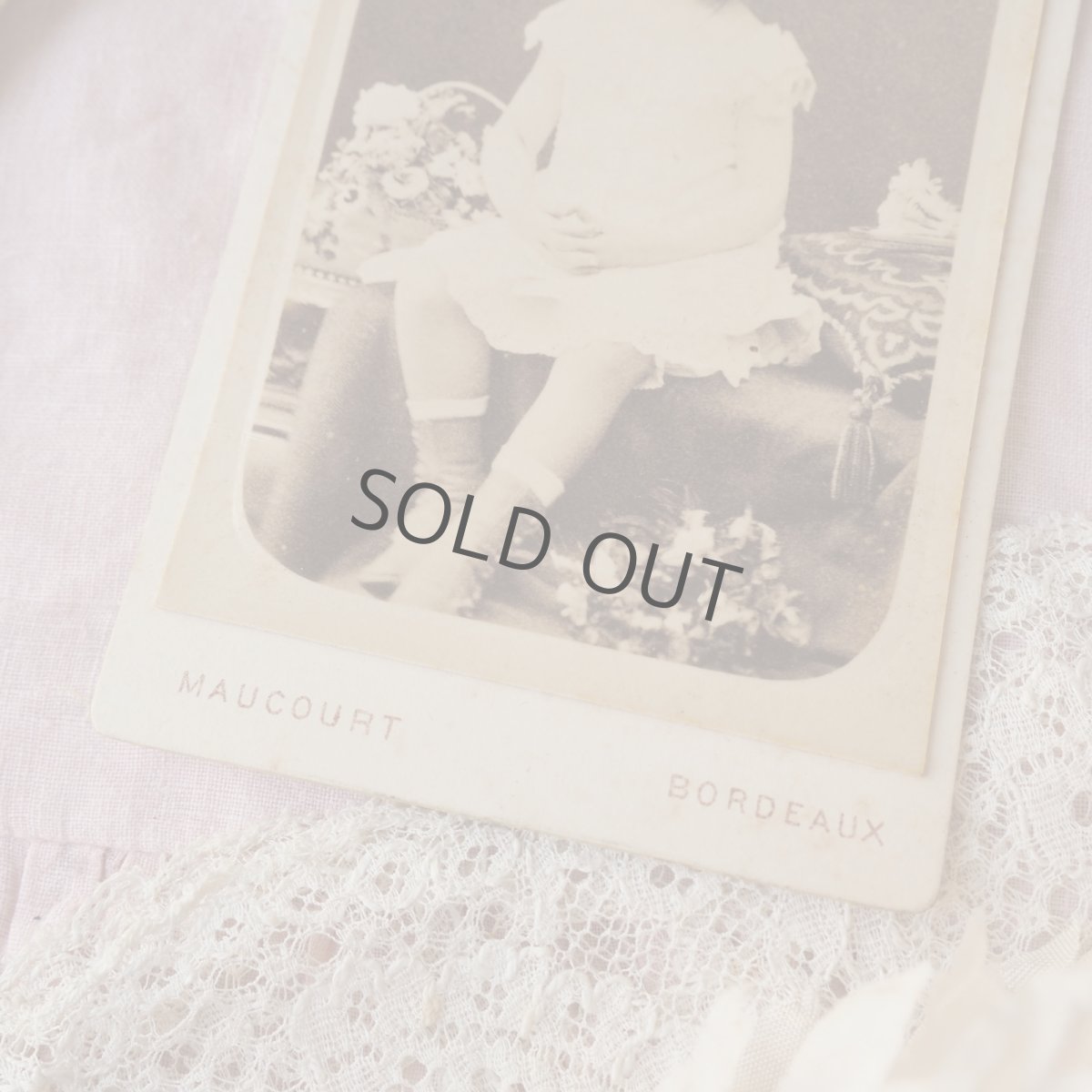 画像3: 白黒写真女の子のフォトカード (3)