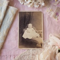 画像1: ベビーモノクロ写真フォトカード (1)