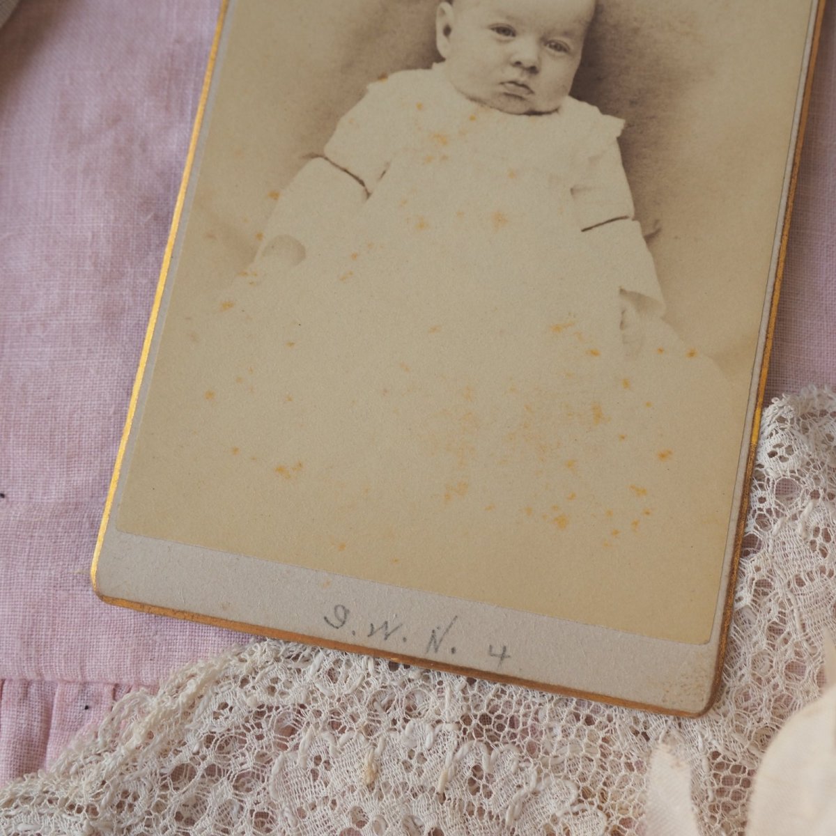 画像3: モノクロベビーの写真フォトカード (3)