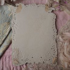 画像7: 赤いドット柄のワンピースの少女IBLED/チョコレート広告クロモカード (7)