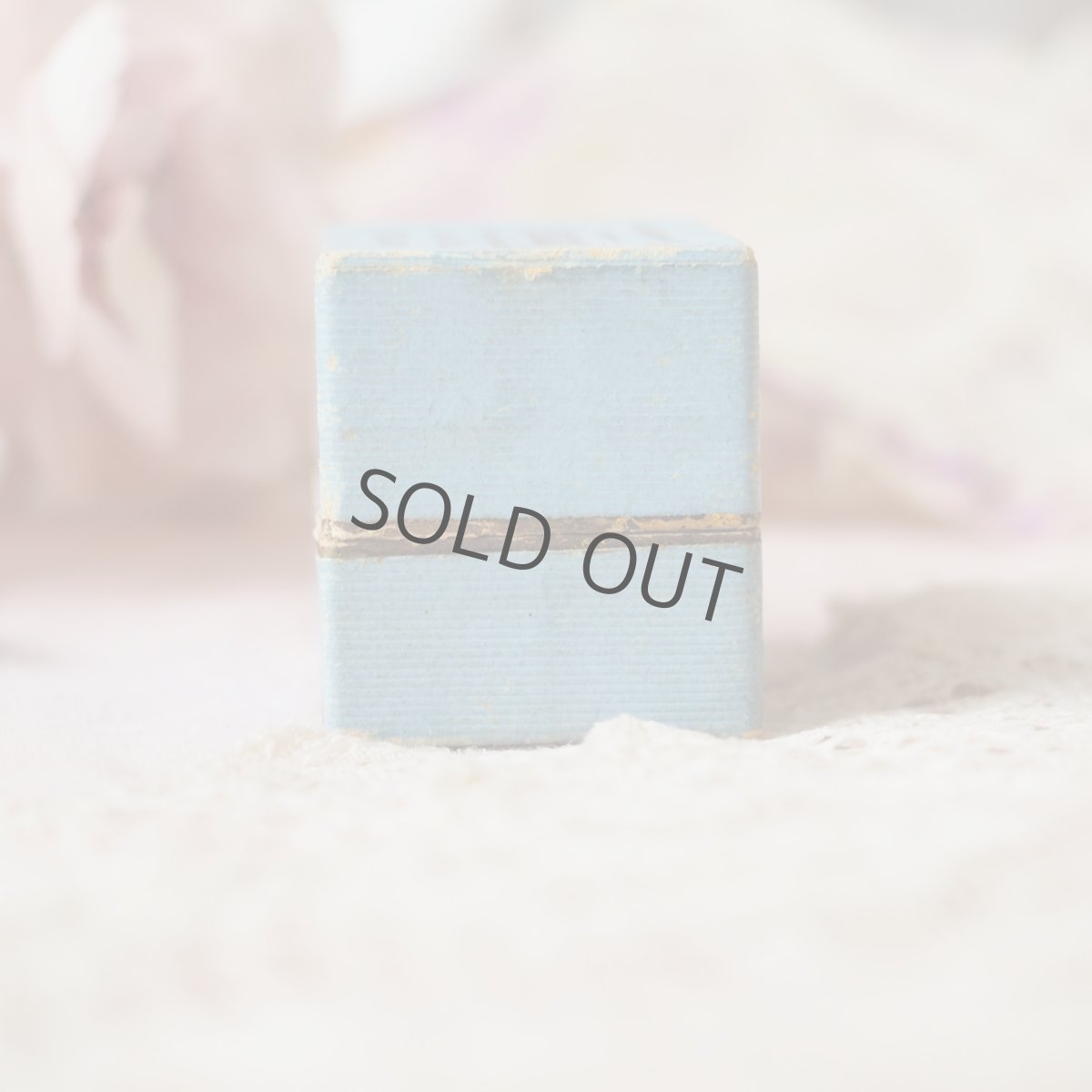 画像6: 古いジュエリー屋さんの青い紙箱/ボルドーのリングケース (6)