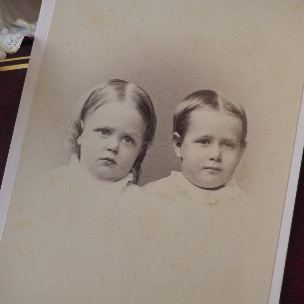 画像2: モノクロ肖像写真フォトカード/子供達 (2)