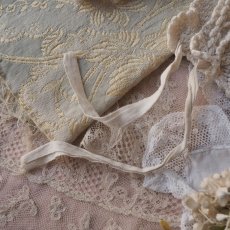 画像2: ベビーorドール用ボネ、クロシェ手仕事 (2)