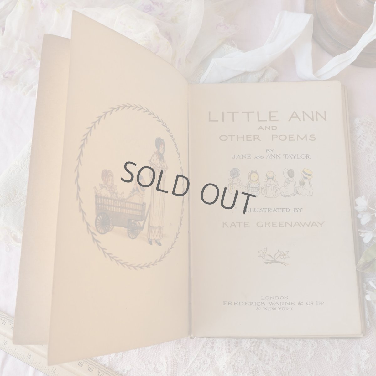 画像7: 古い詩集の絵本「Little Ann」/イラストKate Greenaway (7)