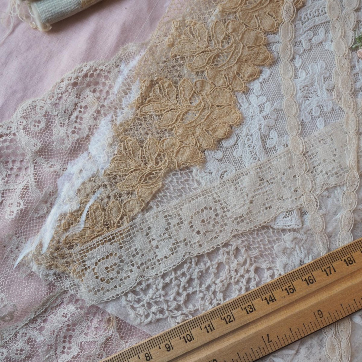 画像4: お楽しみレースのセット/襟レース、ロココリボン (4)